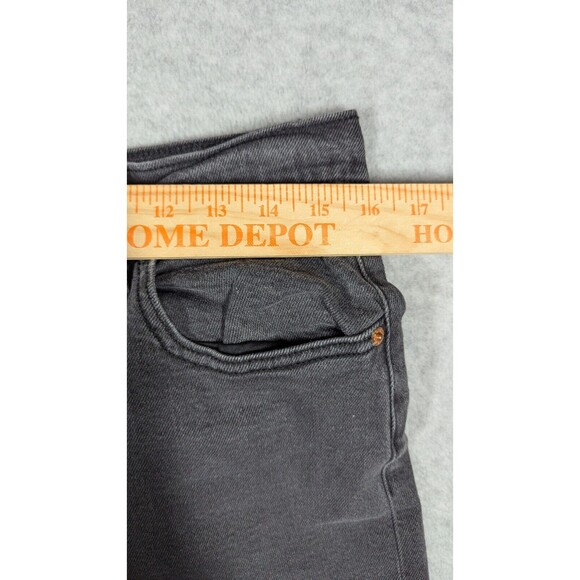 Levi's Women's Straight Leg Jeans - Dark Gray - Picture 9 of 13